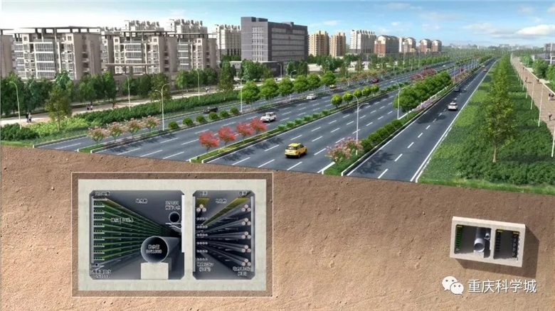 空間大得可以跑卡車！科學(xué)大道一期地下綜合管廊建設(shè)過半